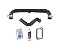 Tubo flessibile di sfiato dell'olio, piastra di uscita, gruppo molla frizione adatto for motore decespugliatore GX35 GX 35