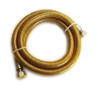 Tubo flessibile acciaio inox laccio gas per gpl e metano 1/2 FF femmina femmina cucina (150cm)