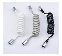 Tubo flessibile flessibile primavera tubo flessibile adatto for acqua idraulico Idraulici Bidet Bidet Spruzzatore Gun Accessori for il bagno ADDOMINALI Tube 1.5m 2m 3m(Gray 1.5M)