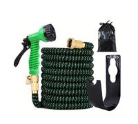 Tubo flessibile For Acqua Da Giardino Con Giunto Bimetallico Espandibile Ad Alta Pressione For Irrigazione E Lavaggio Auto In Tubo flessibile da giardino(3/4''_100FT)