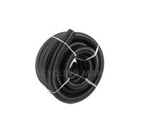 Tubo flessibile for aspirapolvere con filettatura interna da 50 mm, tubo flessibile con filettatura esterna da 58 mm, cannucce a soffietto, tubo morbido, ugello for aspirapolvere, accessori(Black-3 m)