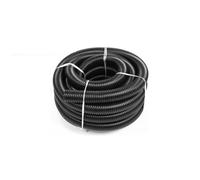 Tubo Flessibile For Aspirapolvere Diametro Interno 32/38/40/50 Mm Tubo Flessibile Filettato Connettore A Soffietto Di Fabbrica For Tubo Di Aspirazione For Aspirapolvere(5m Black Hose(38mm))