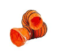 Tubo flessibile for condotti, tubo flessibile in PVC da 6,6 pollici con corda regolabile for ventilatore di scarico di servizi pubblici(40cm)