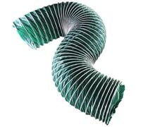 Tubo flessibile for condotto di asciugatura del ventilatore verde, condotto di scarico for impieghi gravosi/condotto dell'aria pieghevole for cappa aspirante(3,28 piedi)(600mm)