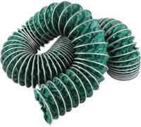 Tubo Flessibile For Condotto Di Scarico Da 3,5,7,12,15 Pollici (4"), Verde, For Asciugatrice, Resistente, Flessibile, Condotto Di Sfiato Commerciale(L 6m/20ft,800mm/31.5in)