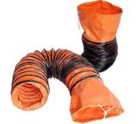 Tubo flessibile for condotto di scarico della ventola da 150 mm/400 mm/600 mm - Condotto di ventilazione retrattile con anelli a forma di D, 1 pz.(L2mx500mm)