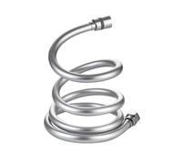 Tubo flessibile for doccia ad alta pressione Accessori for il bagno Tubo flessibile anti-avvolgimento portatile GI/2 universale(1.5m gray)