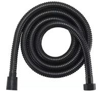 Tubo flessibile for doccia da bagno di prolunga in acciaio inossidabile Forniture for il for con acqua calda 1 pezzo ricambio for rubinetto,5/2 m Adatto per Docce da Bagno(Black,2m)