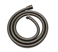 Tubo flessibile for doccia di ricambio, 1,5 m/59 pollici in acciaio inossidabile con anima in rame, grigio canna fucile, m