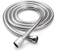 Tubo flessibile for doccia, tubo for, for acqua dolce, 1,5 m o 2, accessori for il bagno con placcatura comune a pioggia(1.5 meter)