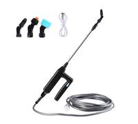 Tubo flessibile for irrigazione alimentato a batteria da 7,4 V, impugnatura for irrigazione portatile ricaricabile con 3 ugelli regolabili, tubo flessibile da 2 m/3 m/5 m, ampiamente utilizzato(5m)