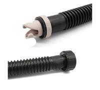 Tubo flessibile for pompa ad aria, tubo di gonfiaggio morbido for pompa manuale ad alta pressione, compatibile con Aqua Marina/ZRAY/Jilong, accessorio for stand up paddle(Black)