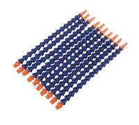 Tubo flessibile for refrigerante olio blu arancione da 10 pezzi con ugello rotondo da 1/4PT
