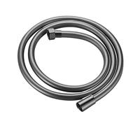 Tubo flessibile for soffione doccia portatile di ricambio Tubo dell'acqua spray anti avvolgimento antideflagrante Tubo flessibile di prolunga for doccia in PVC for bagno(Grey-2m)