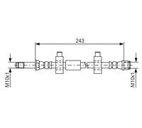 BOSCH 1 987 476 320 Tubo freno