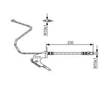 BOSCH 1 987 481 161 Tubo freno