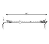 Tubo flessibile freno 1 987 481 359 BOSCH per FORD TRANSIT CONNECT
