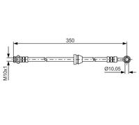 BOSCH 1 987 481 388 Tubo freno