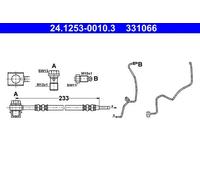 Tubo flessibile freno 24.1253-0010.3 ATE per AUDI SKODA VW SEAT