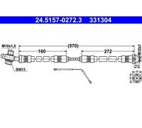 Tubo flessibile freno 24.5157-0272.3 ATE per BMW X5