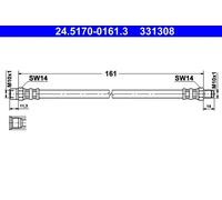 ATE 24.5170 - 0161.3 - Flessibile Del Freno