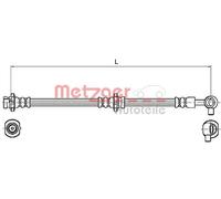 METZGER 4110131 Flessibile del freno per NISSAN
