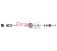 Tubo flessibile freno 4110362 METZGER per VW TRANSPORTER T5 Autobus MULTIVAN T5