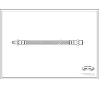 Tubo flessibile freno anteriore 19018508 CORTECO per MERCEDES-BENZ HECKFLOSSE /8