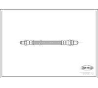Tubo flessibile freno anteriore 19018773 CORTECO per FORD SIERRA II Hatchback