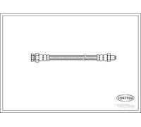 Tubo flessibile freno Assale anteriore 19025986 CORTECO per MITSUBISHI COLT II