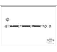 Tubo flessibile freno Assale anteriore 19033554 CORTECO per MITSUBISHI
