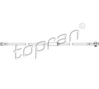 Tubo flessibile freno Assale anteriore Sx 111 056 TOPRAN per VW PASSAT B6