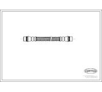 Tubo flessibile freno Assale posteriore 19018890 CORTECO per PEUGEOT 405 I 605