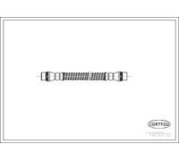 Tubo flessibile freno Assale posteriore 19030132 CORTECO per CITROËN C5 I C5 II
