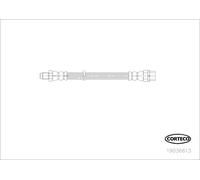 Tubo flessibile freno Assale posteriore 19036613 CORTECO per BMW 1 3 Touring X1