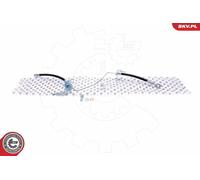 Tubo flessibile freno Assale posteriore 35SKV190 ESEN SKV per OPEL ASTRA G Coupé