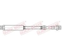 Tubo flessibile freno con filettatura interna 22.934 QUICK BRAKE per VW