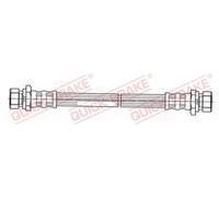 Tubo flessibile freno con filettatura interna 27.089 QUICK BRAKE per KIA