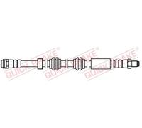 Tubo flessibile freno con filettatura interna 32.705 QUICK BRAKE