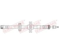 Tubo flessibile freno con filettatura interna 32.839 QUICK BRAKE per RENAULT