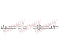 Tubo flessibile freno con filettatura interna 32.845 QUICK BRAKE per VOLVO V60 I