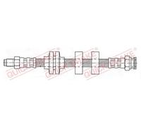 Tubo flessibile freno con filettatura interna 37.904 QUICK BRAKE per ALFA ROMEO