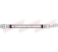 Tubo flessibile freno con filettatura interna 50.504 QUICK BRAKE per HYUNDAI