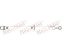 Tubo flessibile freno con filettatura interna 58.822 QUICK BRAKE per SUBARU XV
