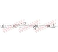 Tubo flessibile freno con filettatura interna 58.879 QUICK BRAKE per TOYOTA