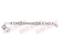 Tubo flessibile del freno QUICK BRAKE 59.914, destro