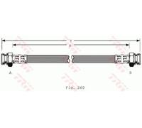 Tubo flessibile freno Filettatura interna PHA368 TRW per MAZDA MX-3 323 F V MX-6