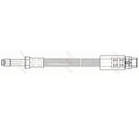 Tubo flessibile freno Filettatura interna PHB415 TRW per BMW 1 3 Touring X1 3