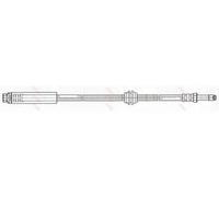 Tubo flessibile freno Filettatura interna PHB509 TRW per FORD FOCUS C-MAX
