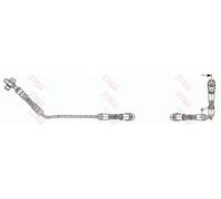 TRW Tubo freno PHD490 – Flessibile posteriore sinistro con filettatura interna per BMW, Mazda